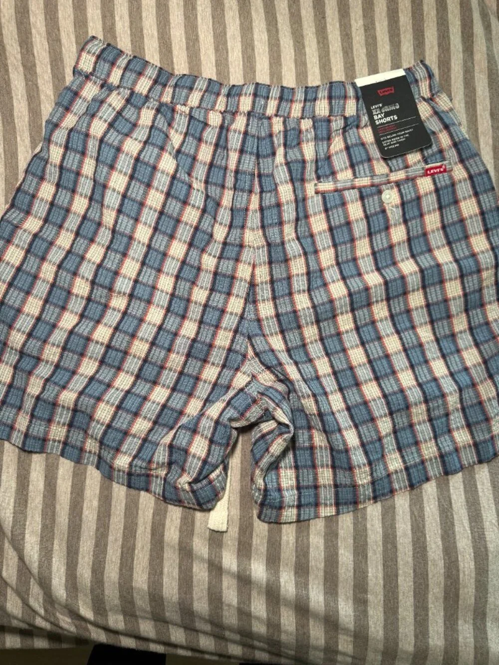Levi’s XX Chino Bay Plaid Shorts Men’s M NWT